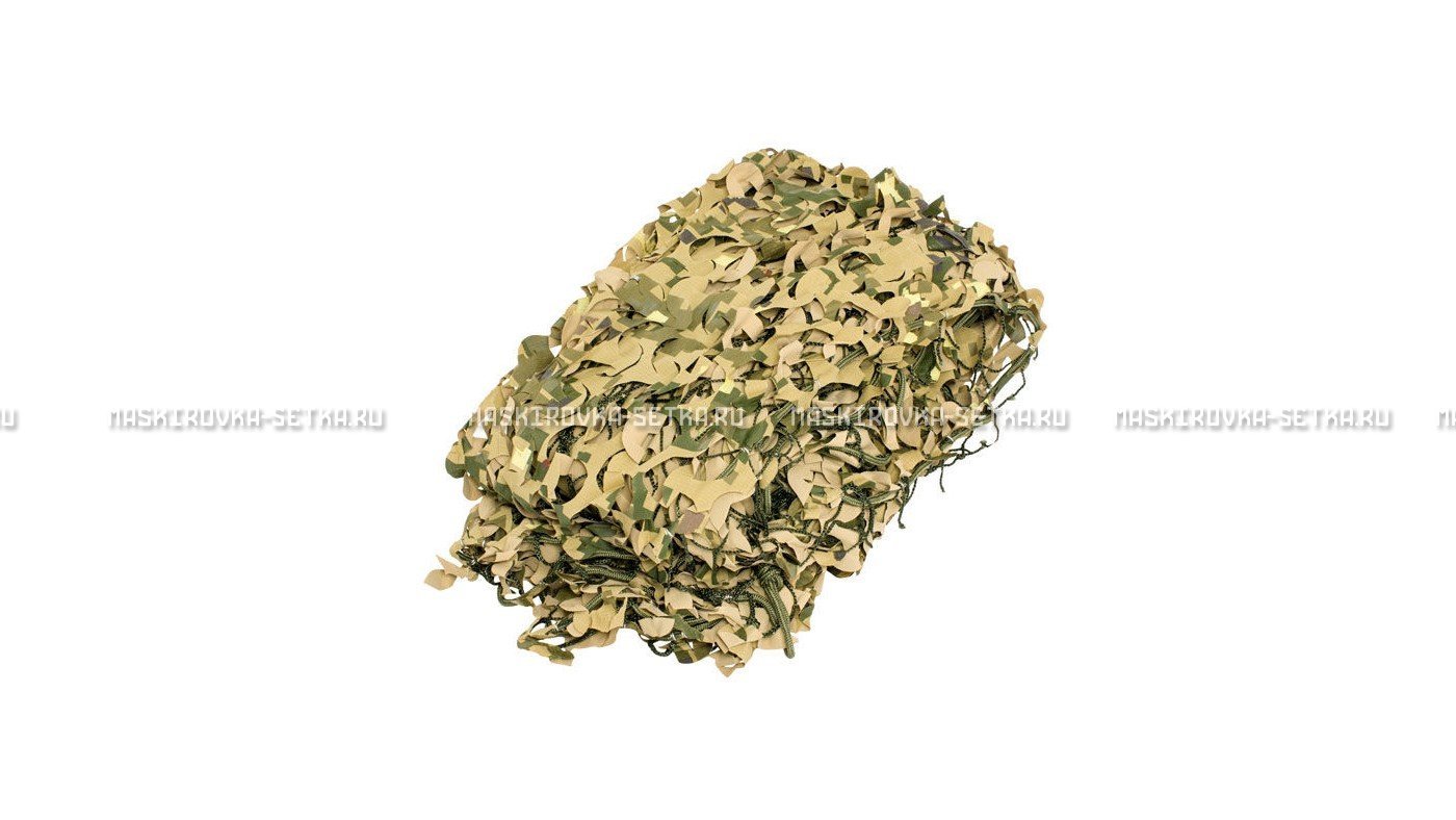 Массеть Camosystems Пейзаж-Профи Милитари 3D 1,8х6 м  – купить по цене 7700 руб. в интернет-магазине в городе Омск картинка 6