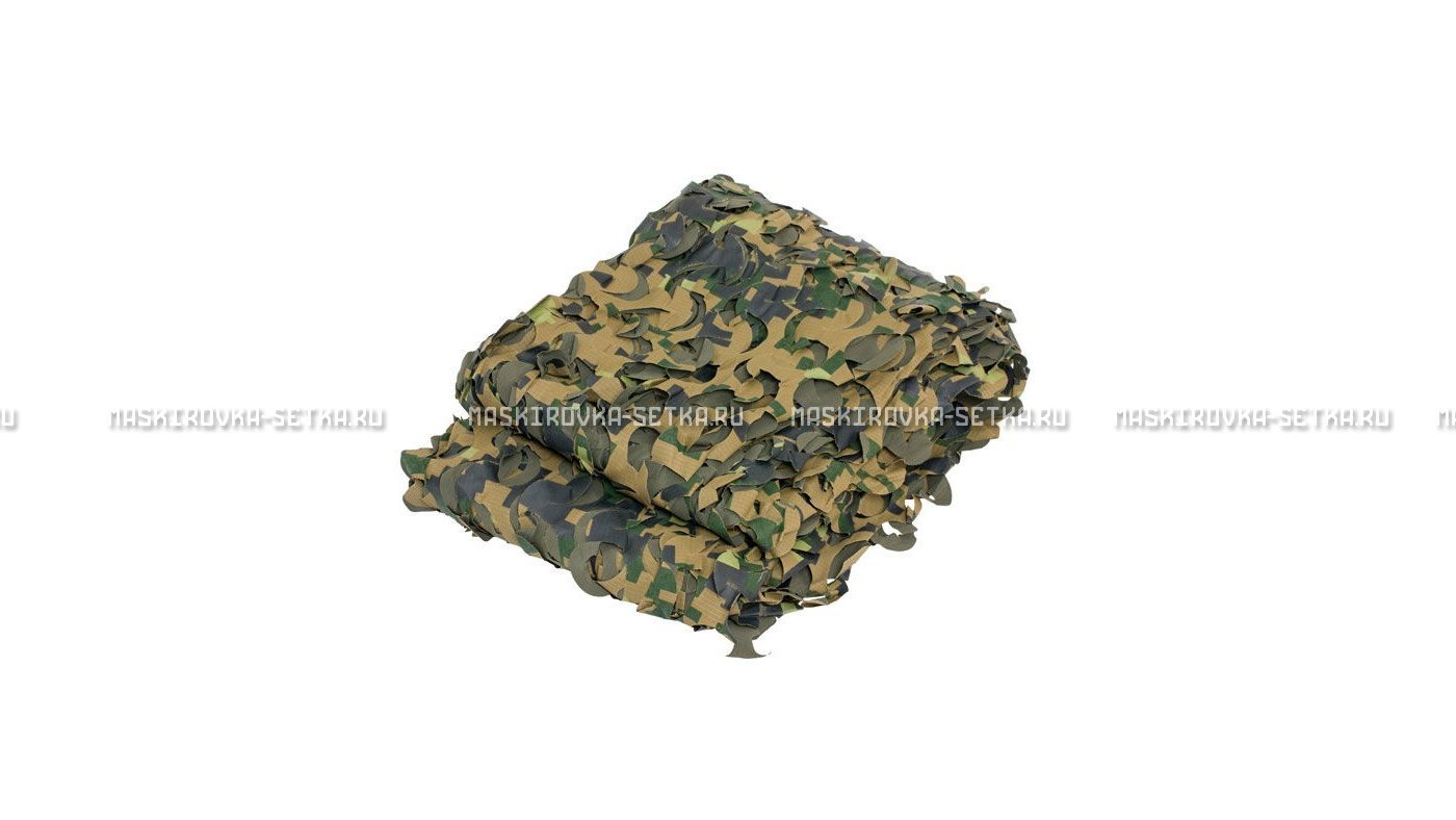 Сетка Camosystems Пейзаж Лес 3D 2,2х6 м  – купить по цене 6200 руб. в интернет-магазине в городе Омск картинка 6