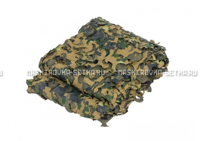 Сетка Camosystems Пейзаж Лес 3D 2,2х6 м  – купить по цене 6200 руб. в интернет-магазине в городе Омск картинка 1
