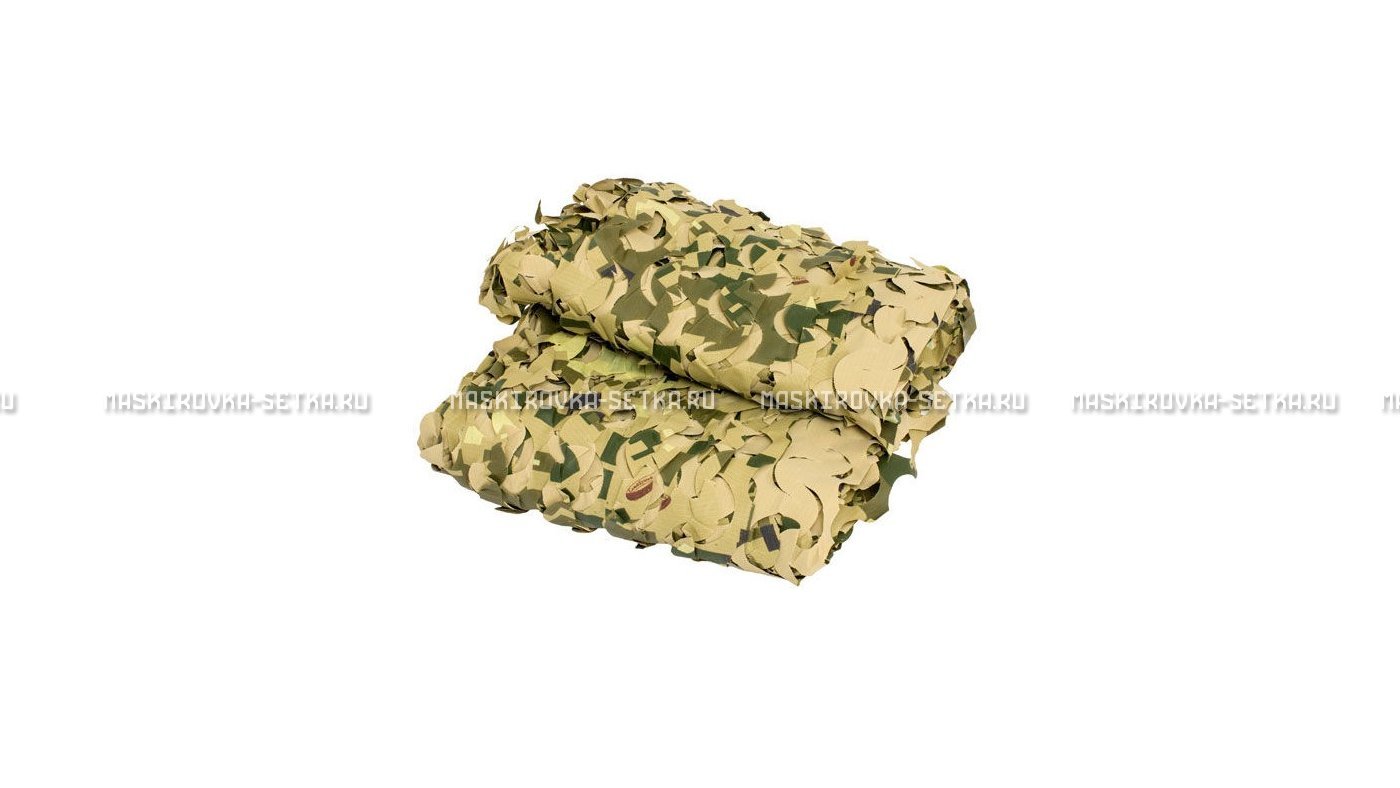 Сетка Camosystems Пейзаж Милитари 3D 2,4х3 м  – купить по цене 3100 руб. в интернет-магазине в городе Омск картинка 6