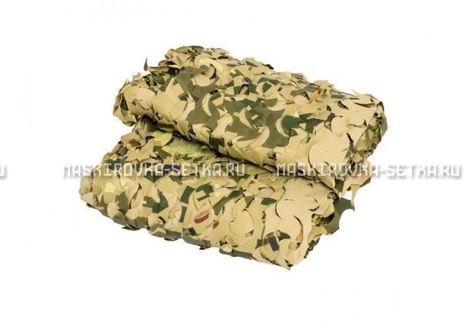 Сетка Camosystems Пейзаж Милитари 3D 2,4х3 м  – купить по цене 3100 руб. в интернет-магазине в городе Омск картинка 1