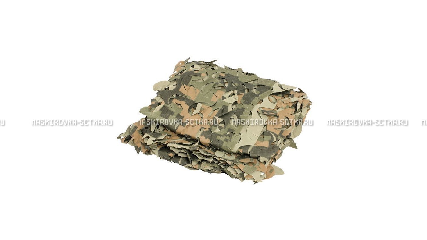 Сетка Camosystems Пейзаж Полынь 3D 2,4х3 м  – купить по цене 3100 руб. в интернет-магазине в городе Омск картинка 6