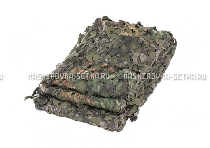 Сетка Camosystems Пейзаж Тайга 4D 2,4х6 м  – купить по цене 7200 руб. в интернет-магазине в городе Омск картинка 1
