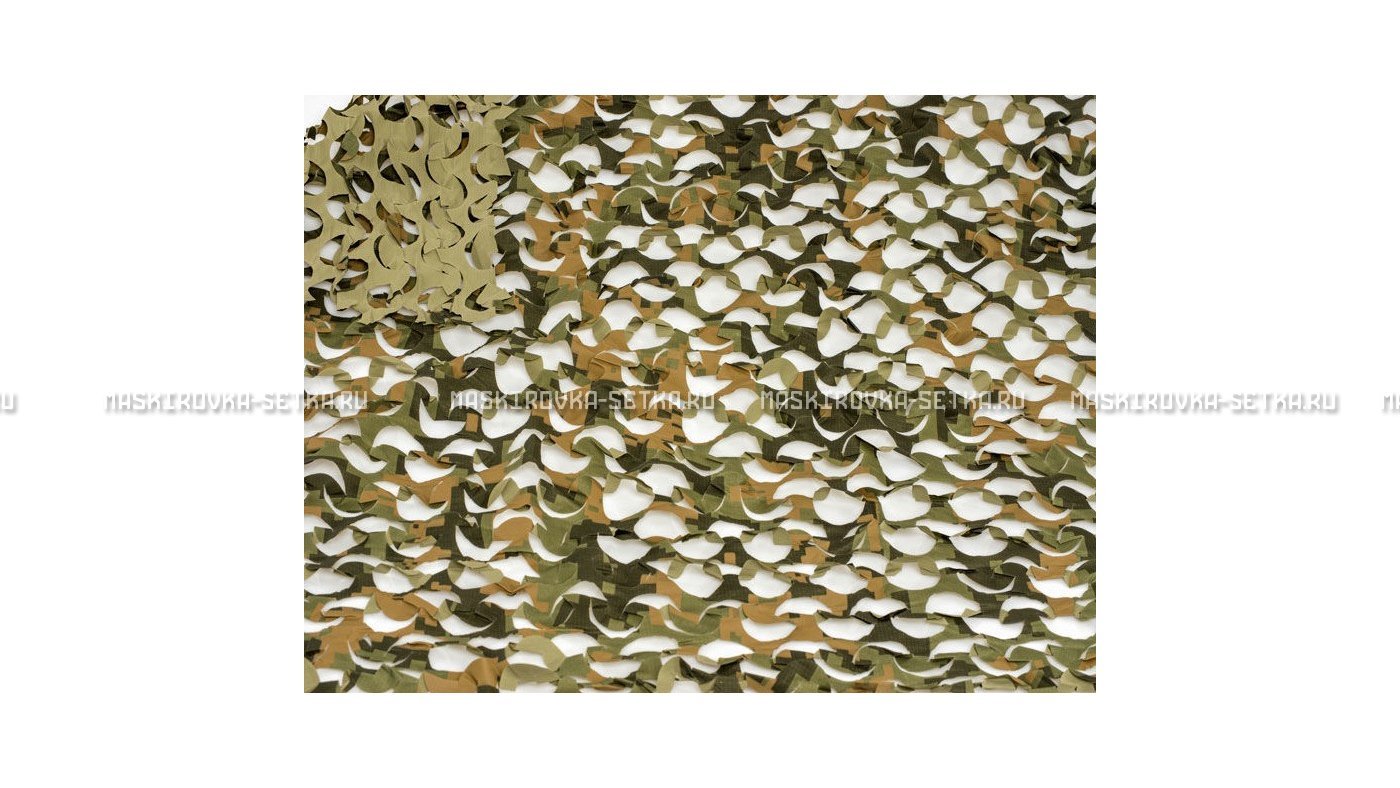 Сетка Camosystems Пейзаж Полынь 3D 2,4х3 м  – купить по цене 3100 руб. в интернет-магазине в городе Омск картинка 7