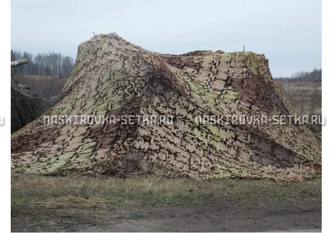 Маскировочный комплект МКТ-2П 9х12м Поле без АП – купить по цене 29500 руб. в интернет-магазине в городе Омск картинка 2
