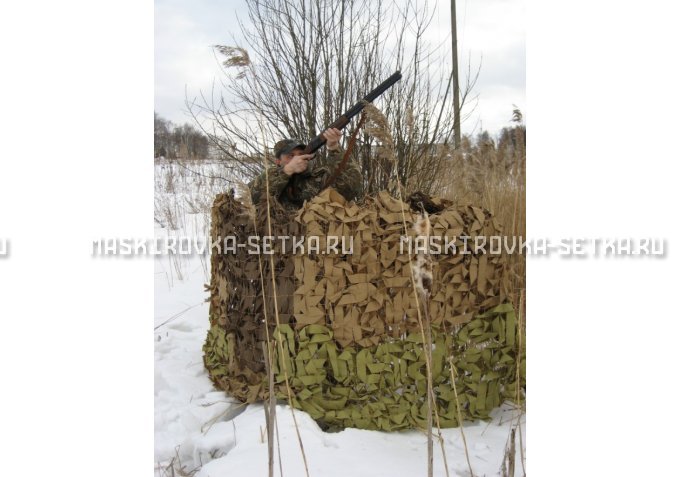 Маскировочная сеть МКТ-2П Поле 3х6 м – купить по цене 4700 руб. в интернет-магазине в городе Омск картинка 8