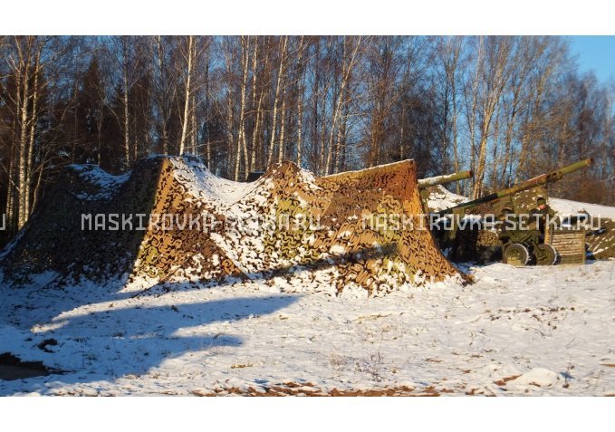 Маскировочная сеть МКТ-2П Поле 3х6 м – купить по цене 4700 руб. в интернет-магазине в городе Омск картинка 7