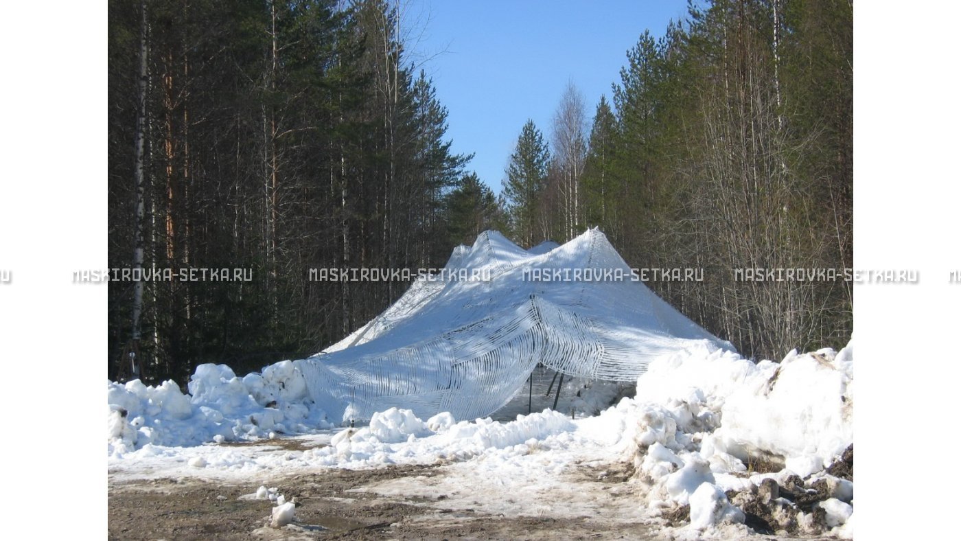 Маскировочная сеть МКТ-2С Снег 3х6 м – купить по цене 4700 руб. в интернет-магазине в городе Омск картинка 18