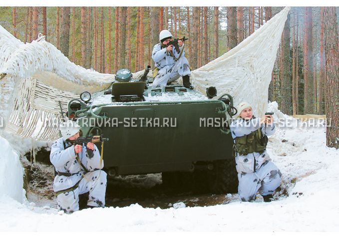 Маскировочный комплект МКТ-2С Снег 9х12 м без АП – купить по цене 29500 руб. в интернет-магазине в городе Омск картинка 6