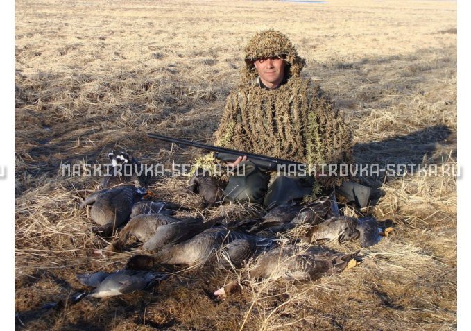 Маскировочная накидка Солома – купить по цене 2400 руб. в интернет-магазине в городе Омск картинка 1