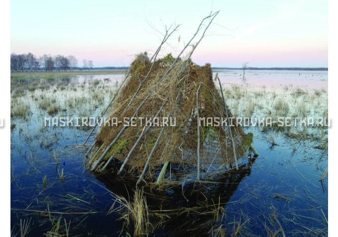 Маскировочная сетка МКТ-3П Солома 2х3 м – купить по цене 3750 руб. в интернет-магазине в городе Омск картинка 3