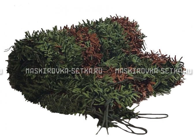 Маскировочная сеть Зеленя 2х3 м (зелено-коричневая) – купить по цене 3200 руб. в интернет-магазине в городе Омск картинка 5
