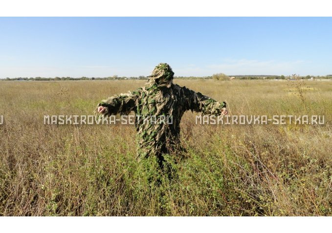 Маскировочный халат Taganrog Кикимора – купить по цене 3550 руб. в интернет-магазине в городе Омск картинка 1